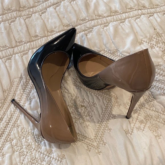 FSJ Ombré Stiletto (show toe cleavage) Heels - Picture 1 of 14